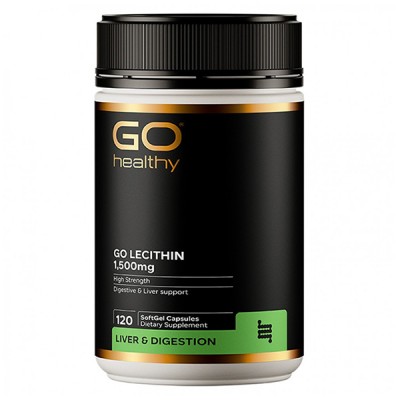 Go Healthy 高之源卵磷脂胶囊 1500mg 120粒 新旧包装随机发
